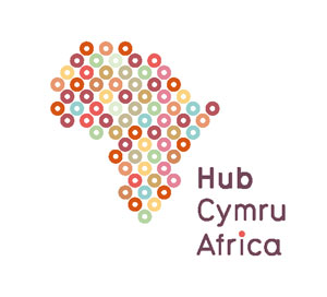 Logo Hub Cymru Affrica.
